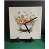 20cm Ceramic Tile Desk/Wall Clock - TBCL(20)