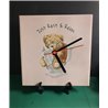20cm Ceramic Tile Desk/Wall Clock - TBCL(44)