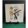 20cm Ceramic Tile Desk/Wall Clock - TBCL(96)
