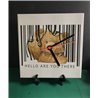 20cm Ceramic Tile Desk/Wall Clock - TBCL(119)