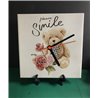 20cm Ceramic Tile Desk/Wall Clock - TBCL(166)