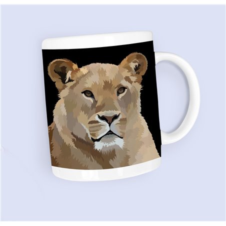 Tech  11oz mug -  Big Cat (40)