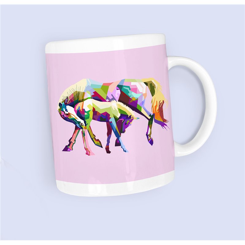 Tech  11oz mug -  Horse (1)