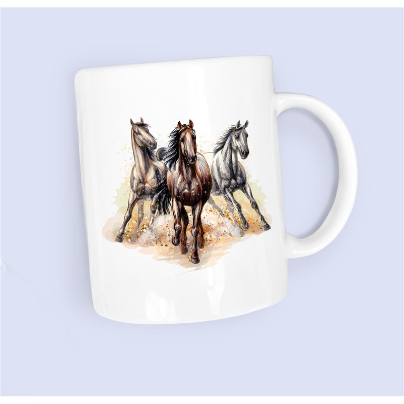 Tech  11oz mug -  Horse (4)