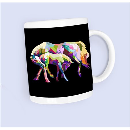 Tech  11oz mug -  Horse (25)