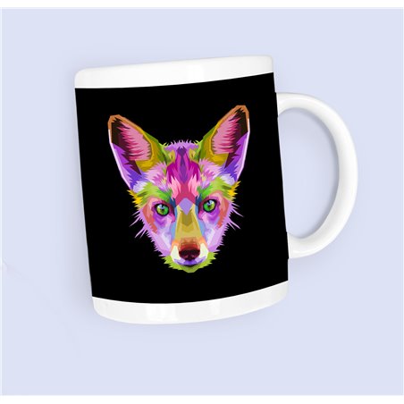 Tech  11oz mug -  Wood ( 6)