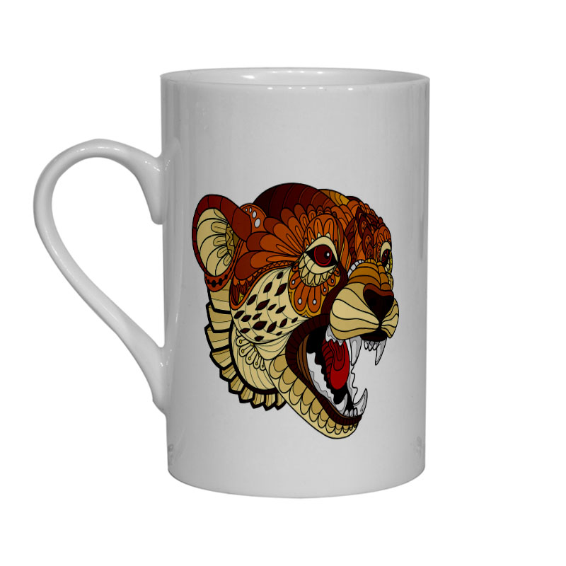 Tech  Bone China Mug -  Big Cat (7)