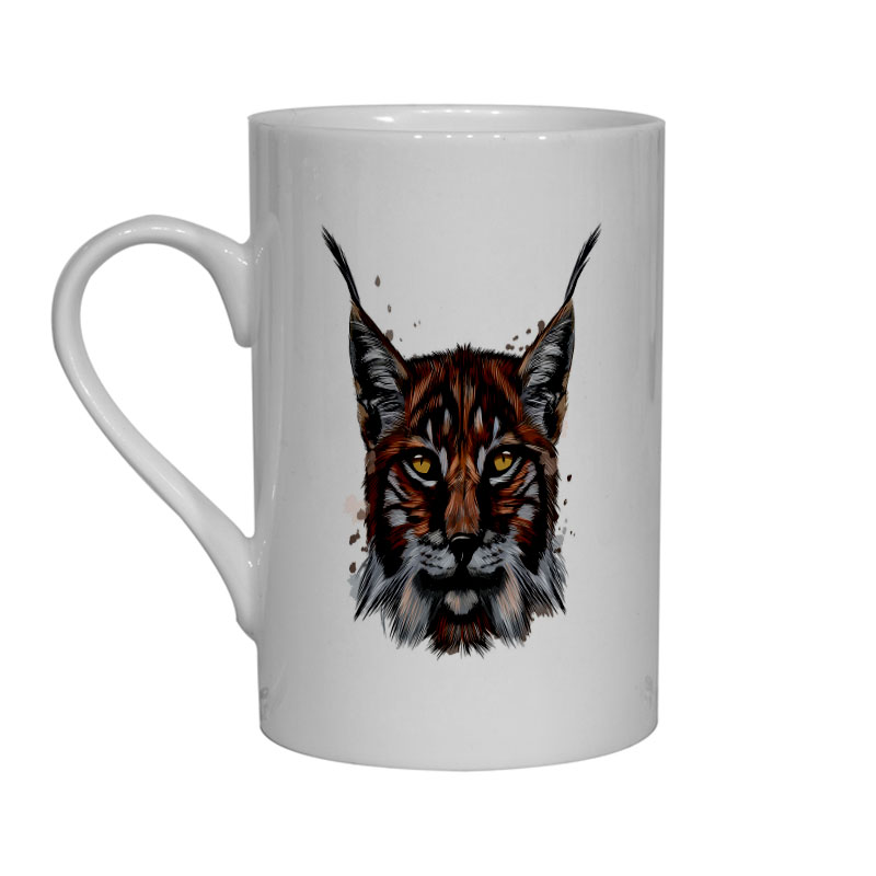 Tech  Bone China Mug -  Big Cat (17)