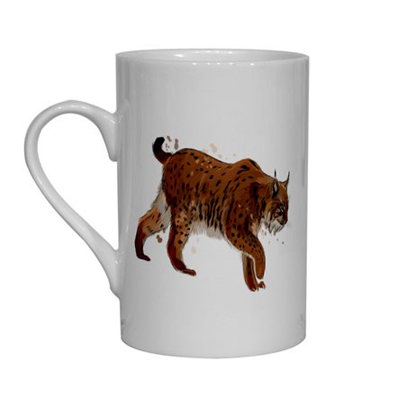 Tech  Bone China Mug -  Big Cat (18)