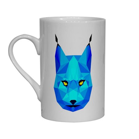 Tech  Bone China Mug -  Big Cat (22)