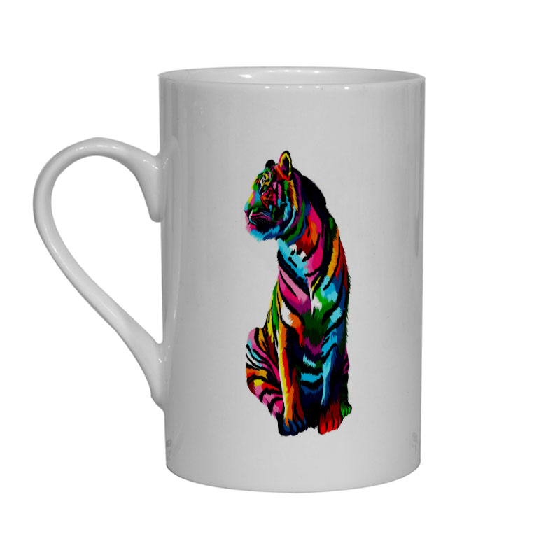 Tech  Bone China Mug -  Big Cat (24)