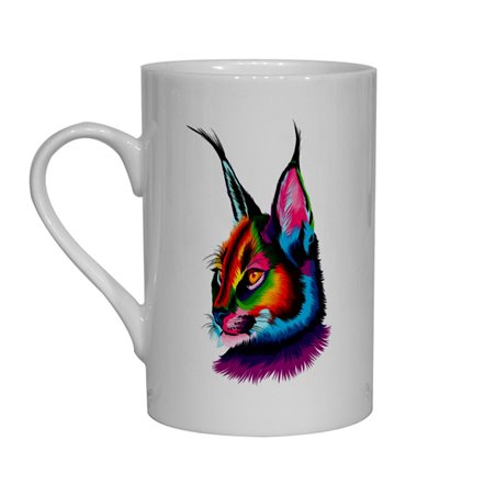 Tech  Bone China Mug -  Big Cat (25)