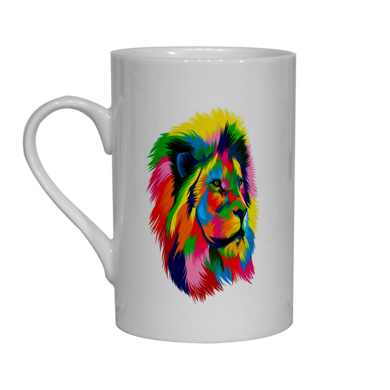 Tech  Bone China Mug -  Big Cat (27)