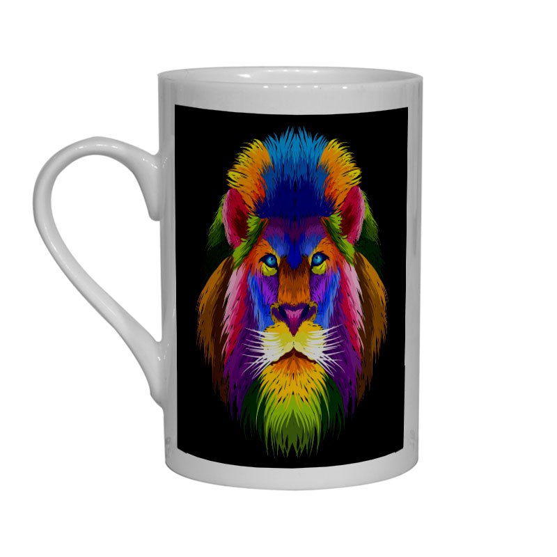 Tech  Bone China Mug -  Big Cat (38)