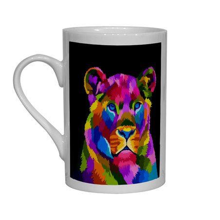 Tech  Bone China Mug -  Big Cat (43)