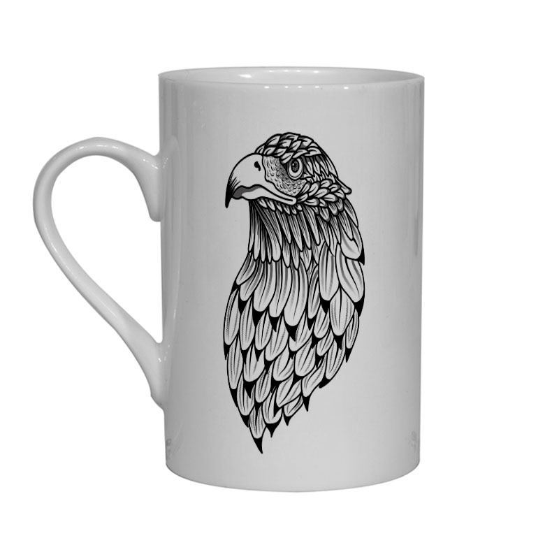Tech  Bone China Mug -  Bird (1)