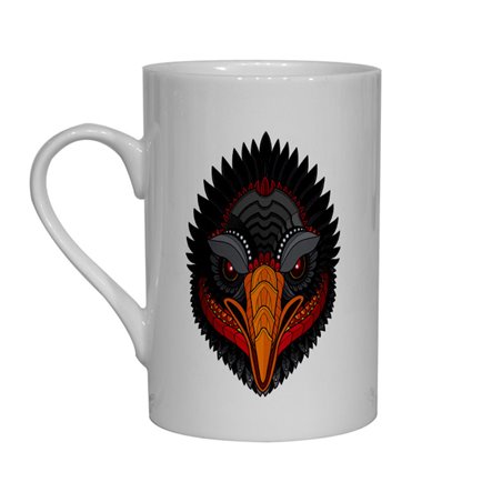 Tech  Bone China Mug -  Bird (3)