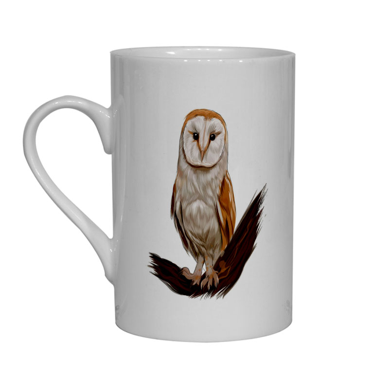 Tech  Bone China Mug -  Bird (21)