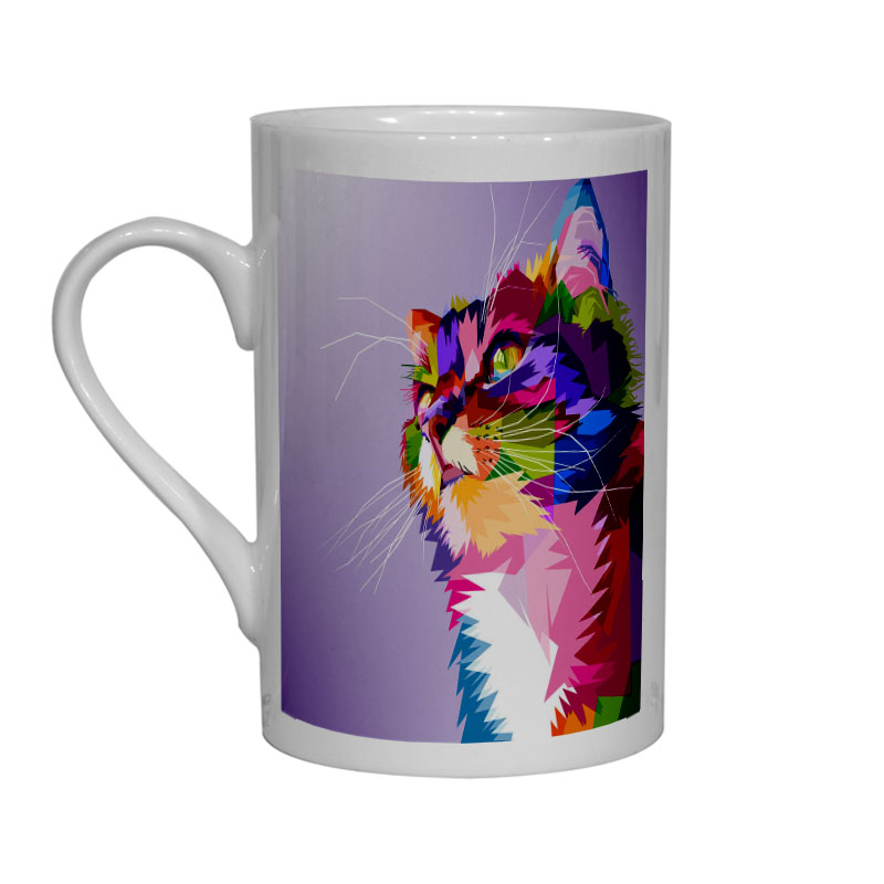 Tech  Bone China Mug -  Cat (2)