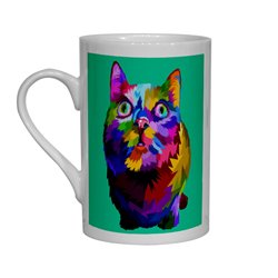 Tech  Bone China Mug -  Cat (7)