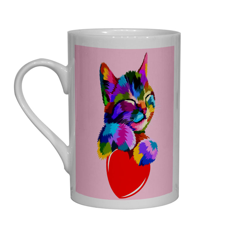 Tech  Bone China Mug -  Cat (8)