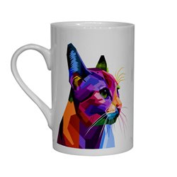 Tech  Bone China Mug -  Cat (10)