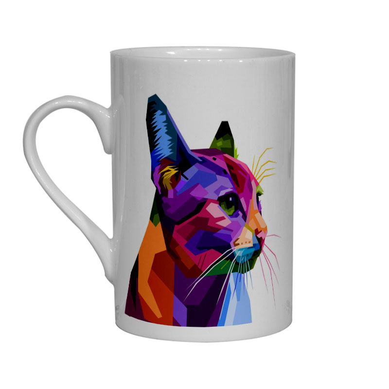 Tech  Bone China Mug -  Cat (10)