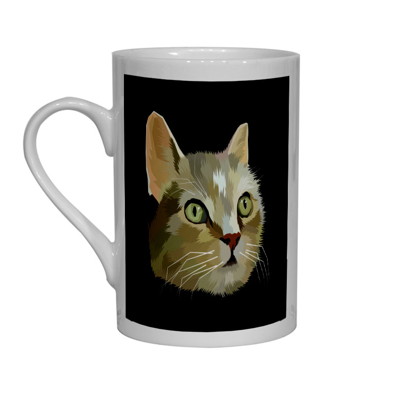 Tech  Bone China Mug -  Cat (30)