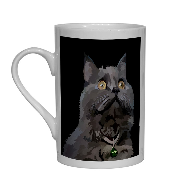 Tech  Bone China Mug -  Cat (37)