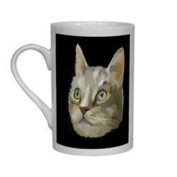 Tech  Bone China Mug -  Cat (44)