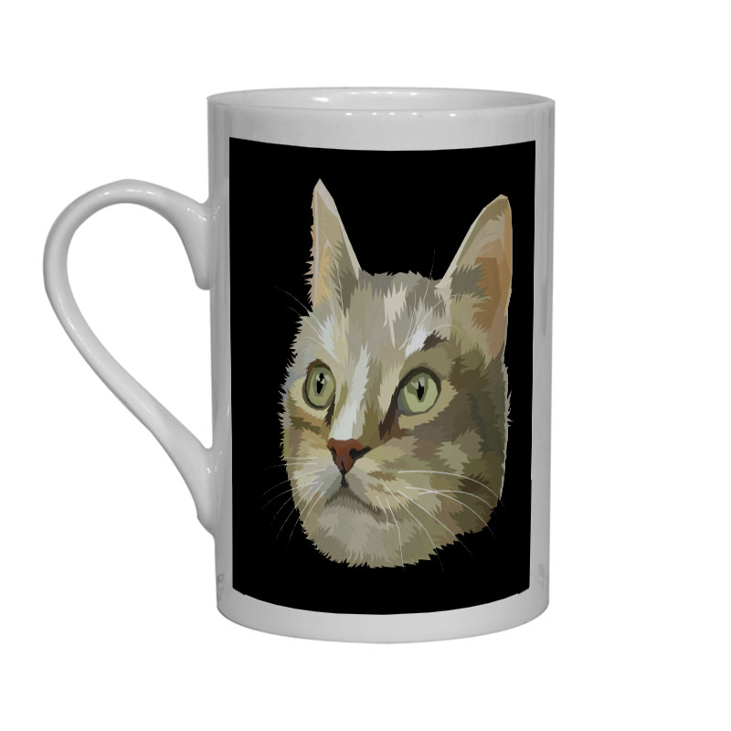 Tech  Bone China Mug -  Cat (44)