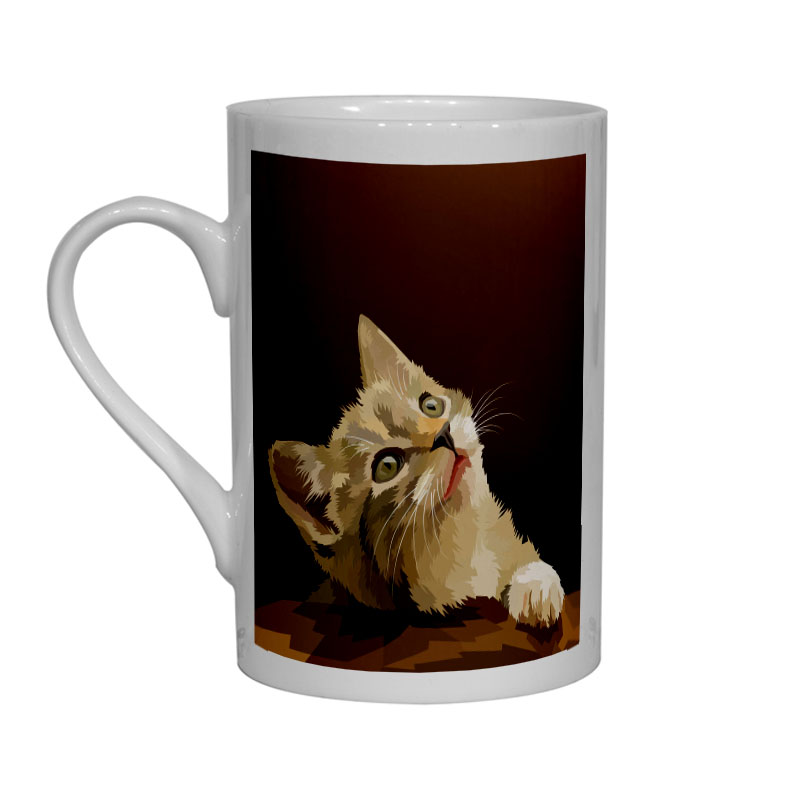 Tech  Bone China Mug -  Cat (45)