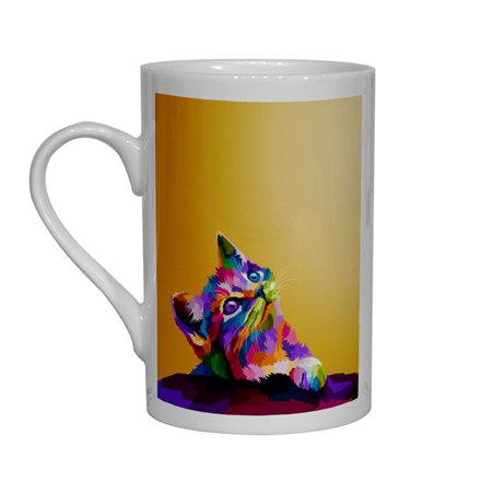 Tech  Bone China Mug -  Cat (47)