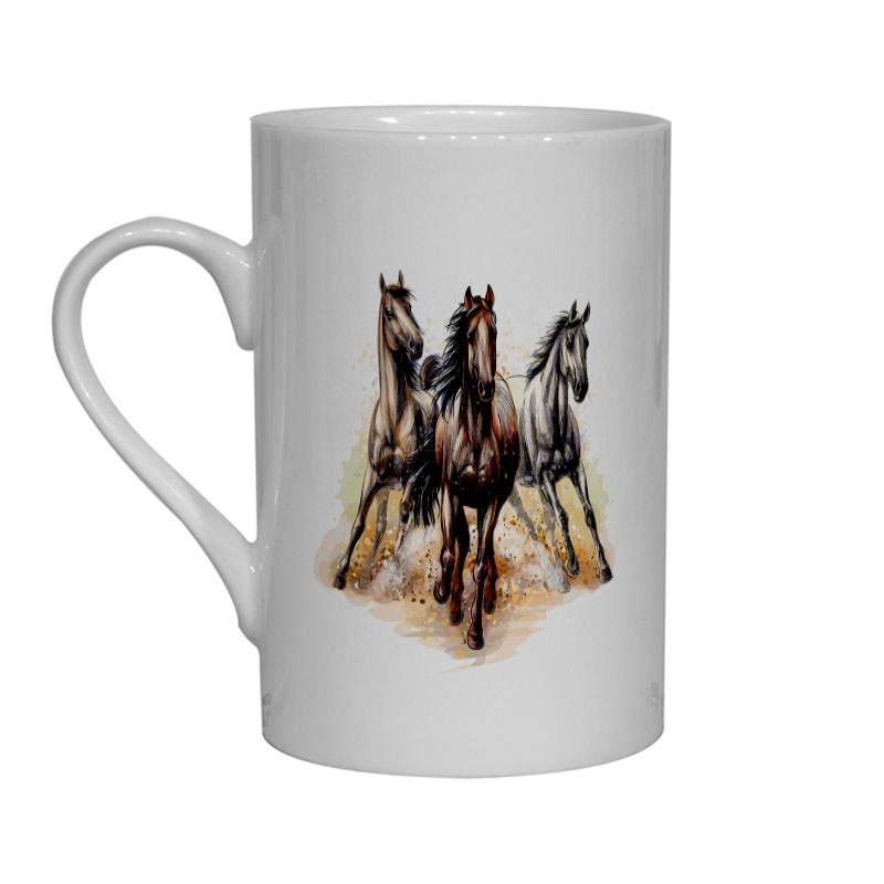 Tech  Bone China Mug -  Horse (4)