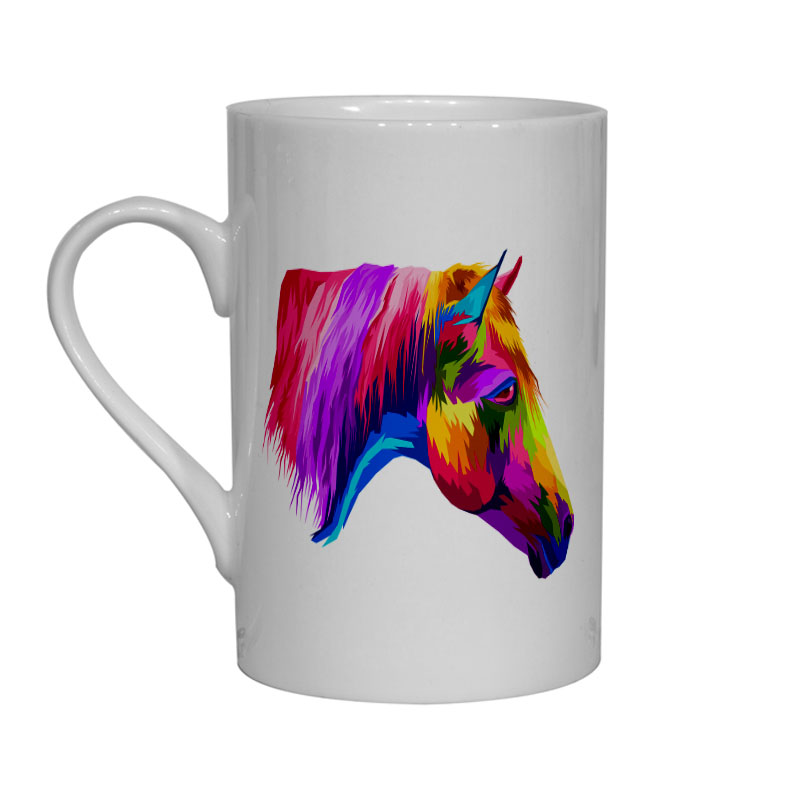 Tech  Bone China Mug -  Horse (5)