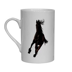 Tech  Bone China Mug -  Horse (20)