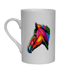 Tech  Bone China Mug -  Horse (22)