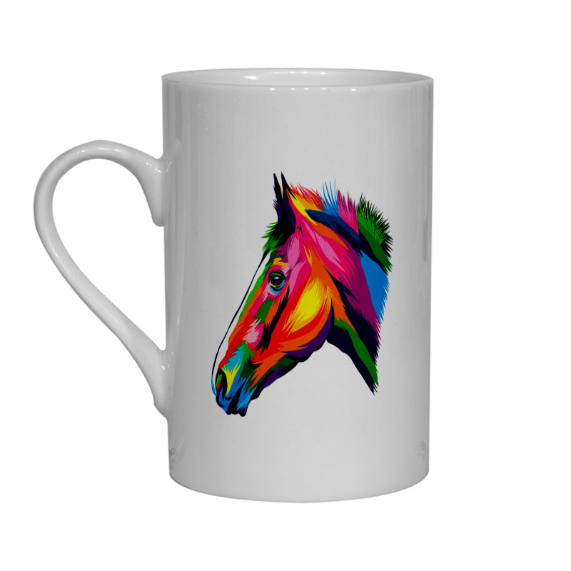 Tech  Bone China Mug -  Horse (22)