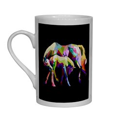 Tech  Bone China Mug -  Horse (25)