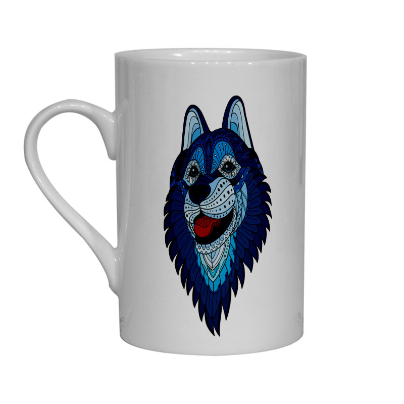 Tech  Bone China Mug -  Wolf (3)