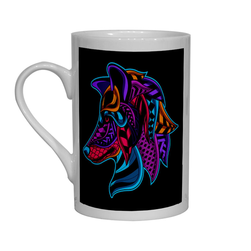Tech  Bone China Mug -  Wolf (4)