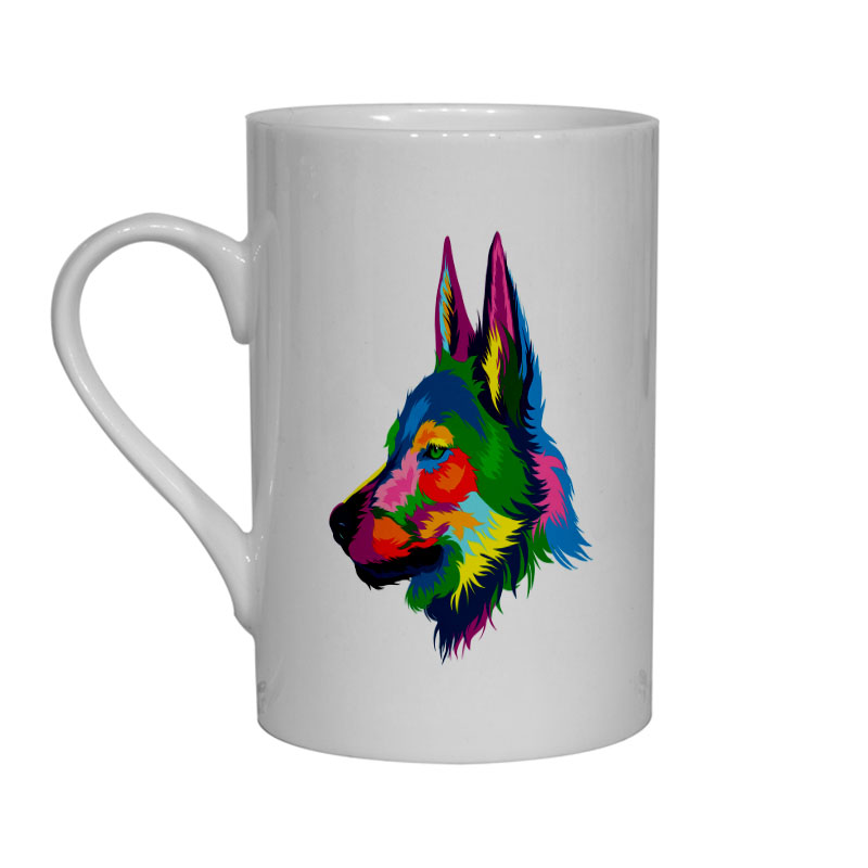 Tech  Bone China Mug -  Wolf (6)