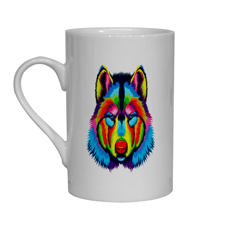 Tech  Bone China Mug -  Wolf (7)