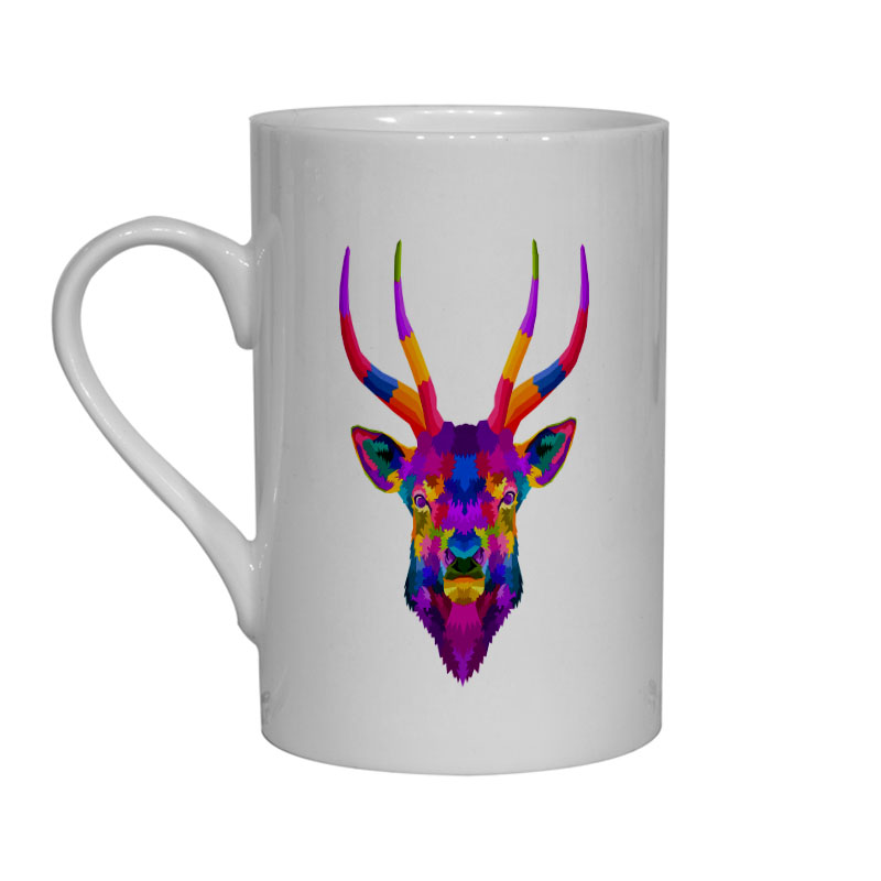 Tech  Bone China Mug -  Wood ( 5)