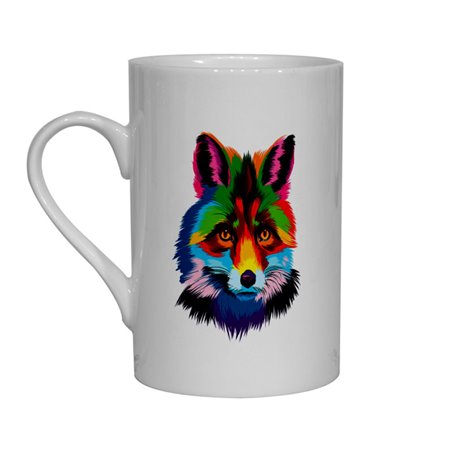 Tech  Bone China Mug -  Wood ( 12)
