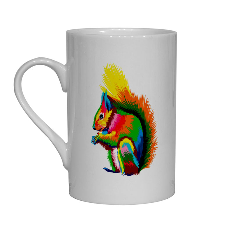 Tech  Bone China Mug -  Wood ( 14)