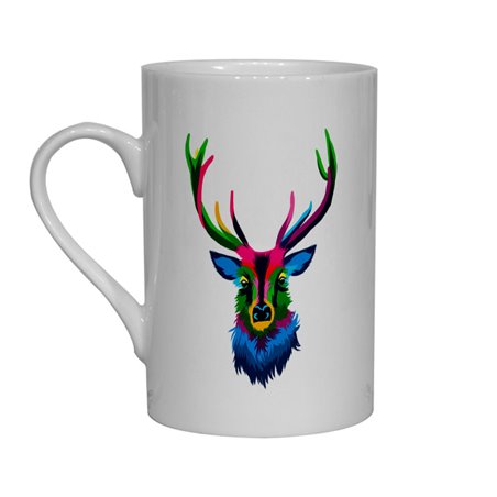 Tech  Bone China Mug -  Wood ( 16)