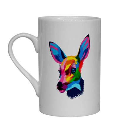 Tech  Bone China Mug -  Wood ( 18)
