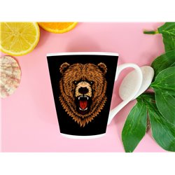 Tech 12oz Latte Mug  -  Bear(6)