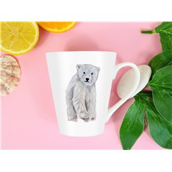 Tech 12oz Latte Mug  -  Bear(9)